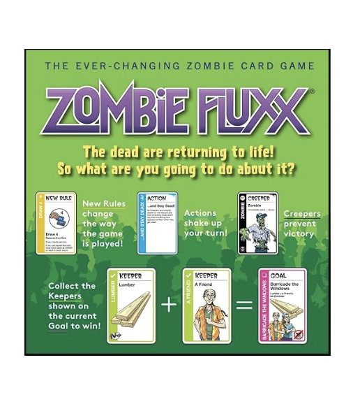 Fun family card game preloved India - Looney Labs Zombie Fluxx